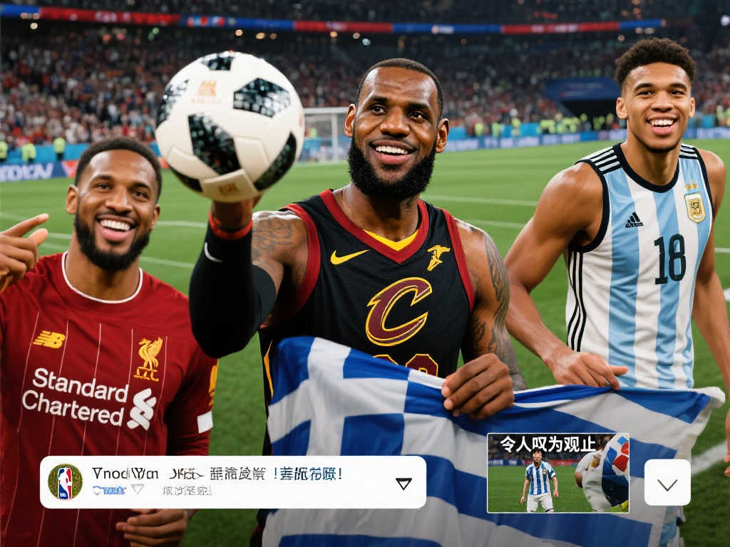 NBA球星热议世界杯赛况，社交平台掀热潮